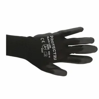 RUKAVICE ZAŠTITNE BLACK LINE VEL. 10 PROTECT2U 
