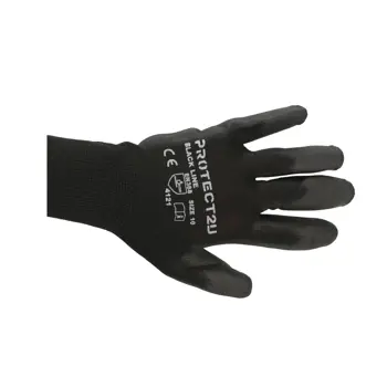 RUKAVICE ZAŠTITNE BLACK LINE VEL. 9 PROTECT2U 