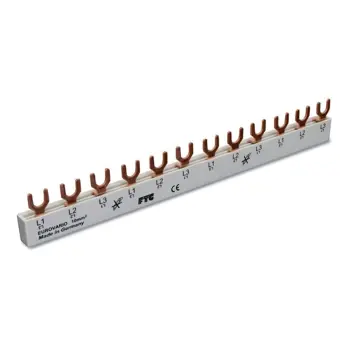Sabirnica za osigurače 3-polna 12 Modula 10mm2 (viličasta)