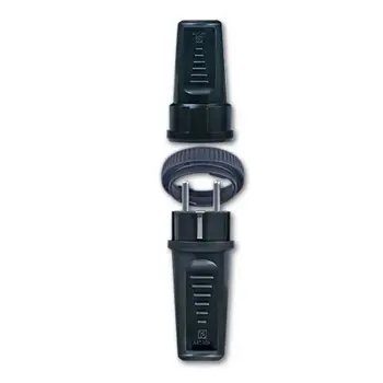 Set pribora za produžni kabel 16A 250V~ s prstenom za zaključavanje - crni