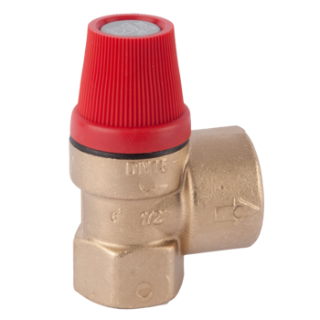 Sigurnosni ventil KOVINA VV611 1/2" - 2.5 bara (HERZ)