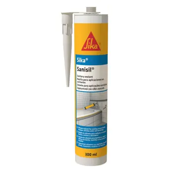 SIKA SANISIL 300ML TRANSPARENT  SILIKON SANITARNI