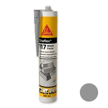 SIKA Sikaflex 117 konstruktivno ljepilo za metal Metal Force sivo 290 ml