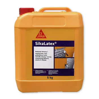 SIKA SikaLatex vezivna emulzija za mort i cementni vezni sloj 5kg