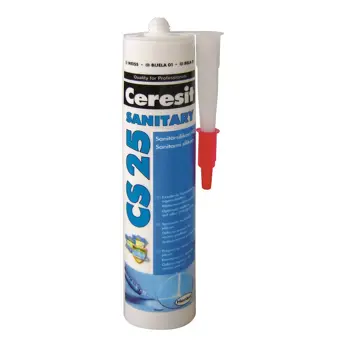 Silikon sanitarni CERESIT CS 25 Bijeli 280 ml