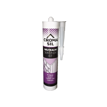SILIKONSKI KIT CROMASIL NEUTRALNI TRANSPARENT 280ML