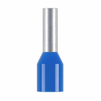 Stopica cjevasta izolirana 2,5x8 mm plava WURTH