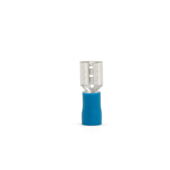 STOPICA PLOSNATA IZOL. PLAVA 6,3X0,8MM Ž 