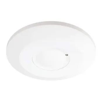 Senzor pokreta mikrovalni 360° 1000W, fi 80 mm, stropni, bijeli