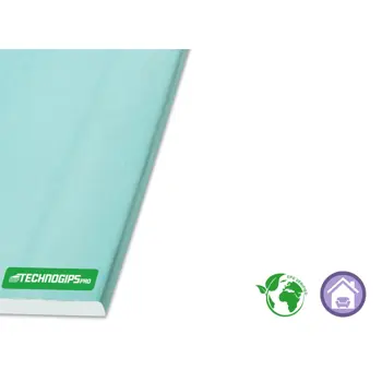 TECHNOGIPS PLOČA  ZELENA 12,5/1250X2000