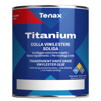 TENAX TITANIUM A+B Vinil estersko ljepilo 1kg – prozirno