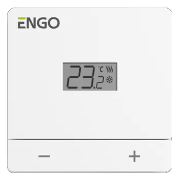 Termostat sobni ENGO EASY230W bijeli (LCD, žičani) 932332982