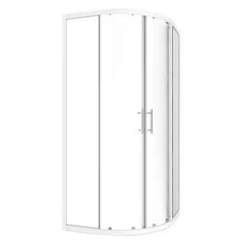 Tuš kabina polukružna Voxort Blue 90 190x90x90 cm – Ornament staklo 6mm