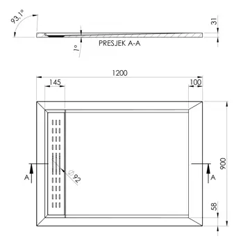 tus-kada-pravokutna-120x90cm-voxort-premium-valencia-91540-77324.webp