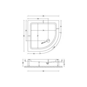 tus-kada-vesta-formina-90x90x20cmo-polukruzna-78339-77282.webp