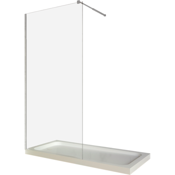 TUŠ STIJENA 90X200 PROZIRNO STAKLO 8MM STATIC 