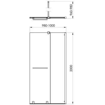 tus-stranica-samostojeca-klizna-100x200-prozirnokrom-8mm-vox-7781-77323.webp