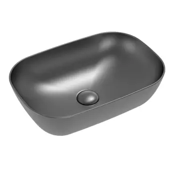 Umivaonik nadgradni CONCEPTO Bell Flama 46,5x32x13,5 cm (gun ash)