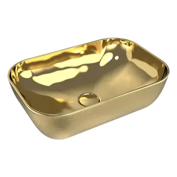 UMIVAONIK NADGRADNI CONCEPTO BELL ROMB ZLATNI  46,5X32X13,5CM