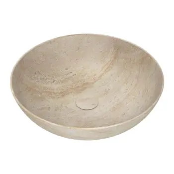 Umivaonik nadgradni Concepto Bell Traverti Round fi40 cm