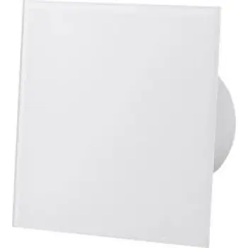 Univerzalni panel za ventilator, stakleni, bijeli DESIGN LINE