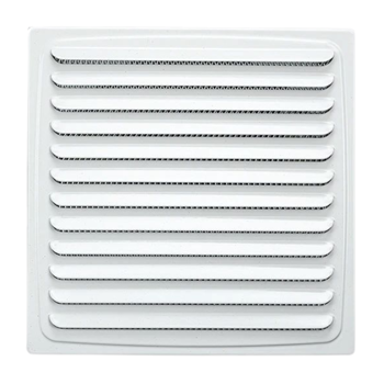 Ventilacijska rešetka fi110 (150x150 mm), bijela, ANKO