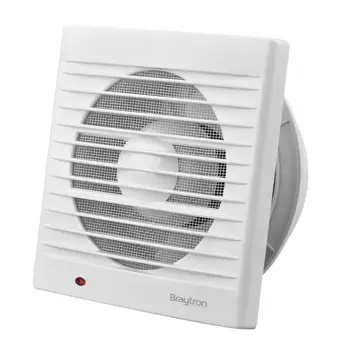 VENTILATOR KUPAONSKI 16W 120MM KVADRATNI BIJELI 