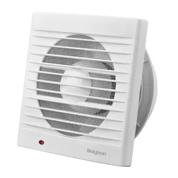 VENTILATOR KUPAONSKI 18W 150MM KVADRATNI BIJELI 