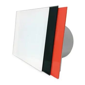 Ventilator Kupaonski 8W fi100 mm Kvadratni bijeli | Design Line dRim