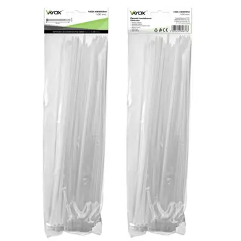 Vezica kabelska PVC 4,8x350 mm bijela 100/1
