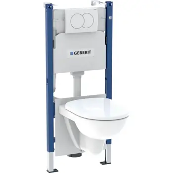 VODOKOTLIĆ UGRADBENI GEBERIT DUOFIX + TIPKA DELTA 01 + WC ŠKOLJKA SELNOVA VISEĆA