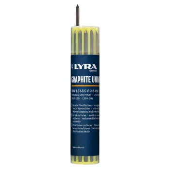 Zamjenske grafitne mine LYRA DRY 2,8x100 mm 2B (12 kom)