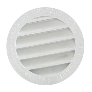 ZRAČNIK PVC 100MM BIJELI 