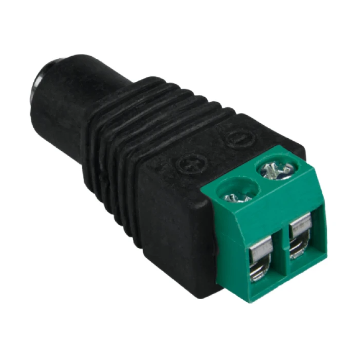 Adapter AC/DC ženski za LED Trake 5.5x2.1mm Vijčani DPM