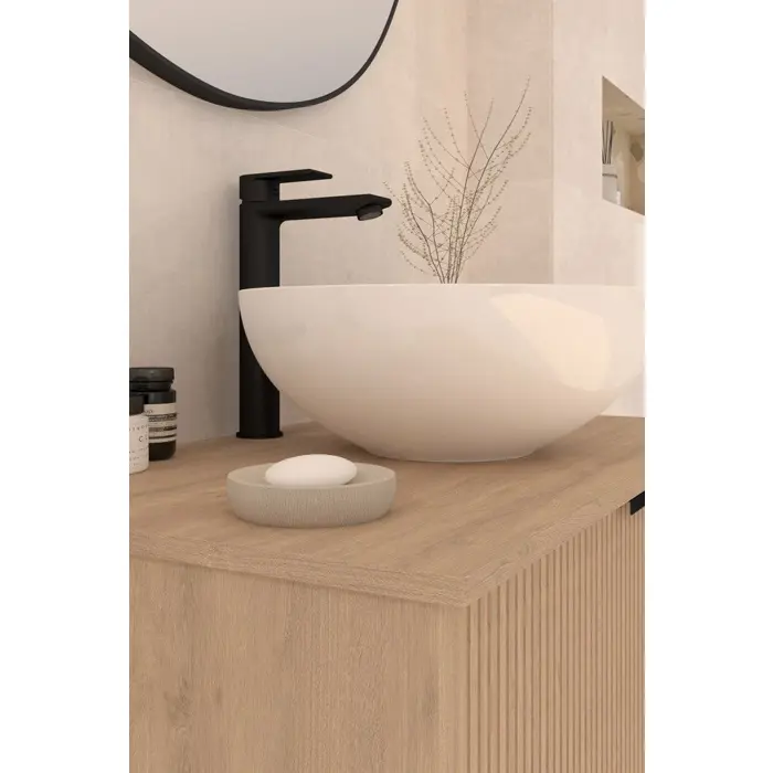 Baza za umivaonik Concepto+ Dona 80 - Hrast (Viseća) - 1 ladica