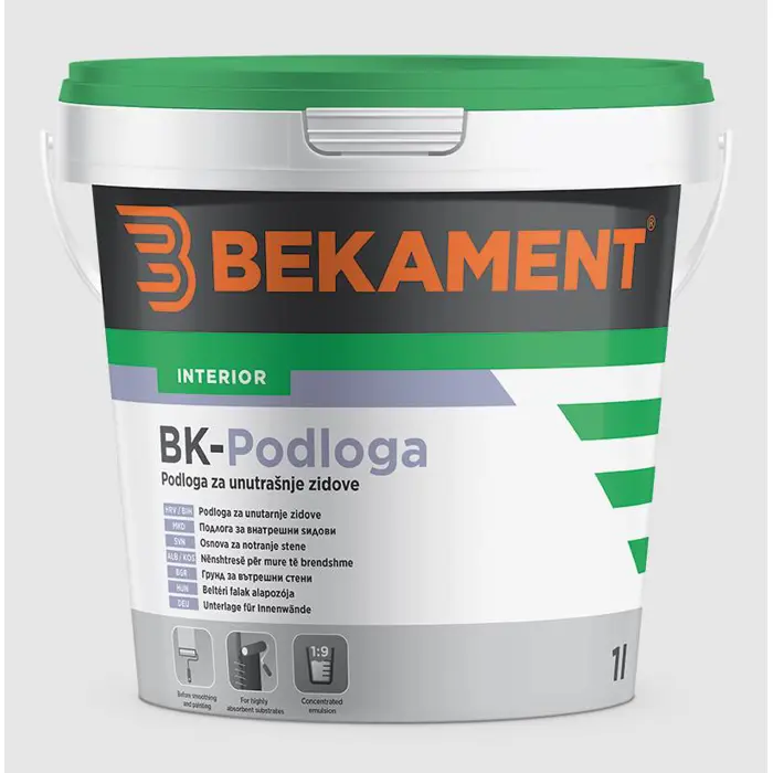 BEKAMENT IMPREGNACIJA BK PODLOGA 1:9 1L