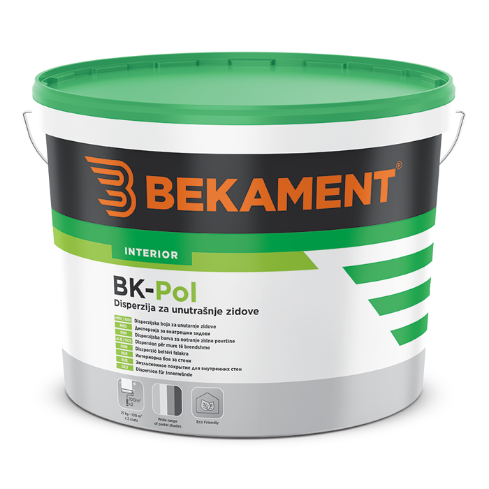 Boja za unutarnje zidove BEKAMENT BK-POL 3 L (5 kg)