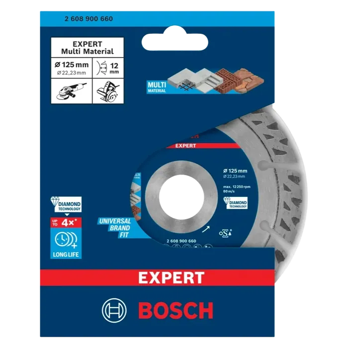 BOSCH EXPERT Dijamantna rezna ploča MultiMaterial 125 mm (X-LOCK)