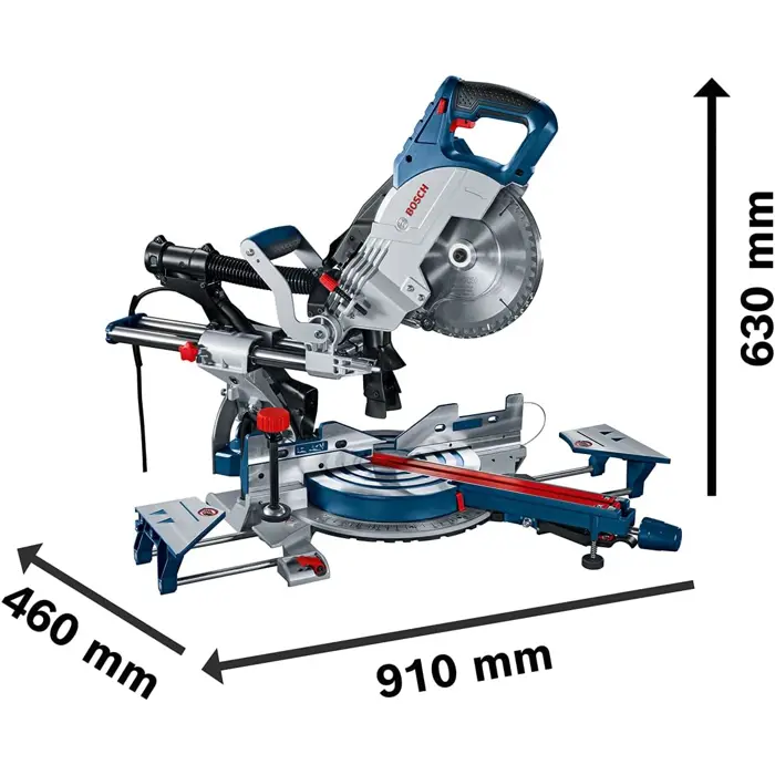 BOSCH GCM 8 SJL potezna pila 216 mm, 1.600 W