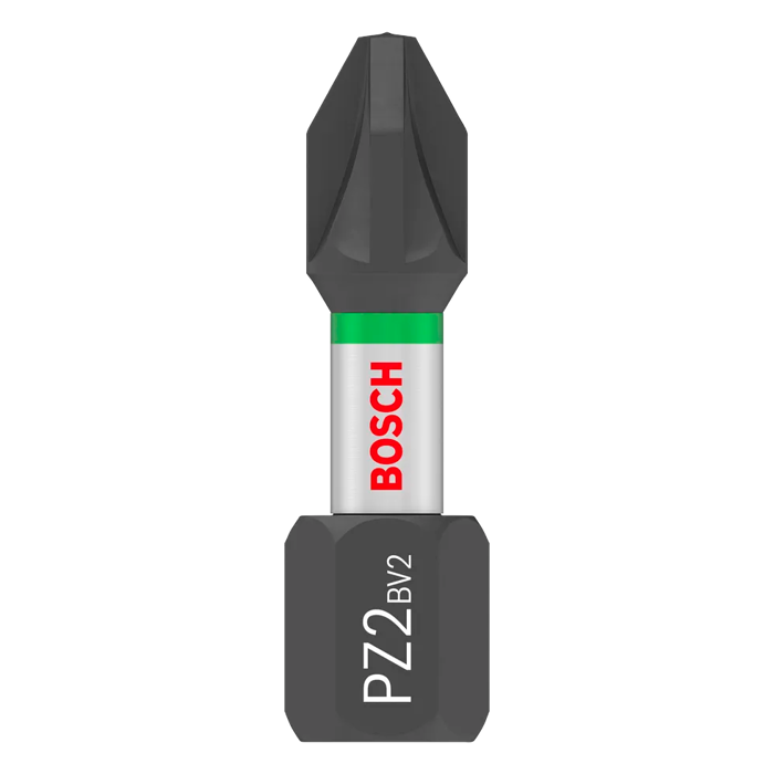 BOSCH PRO bit odvijača PZ2 udarni 25 mm (25 kom)