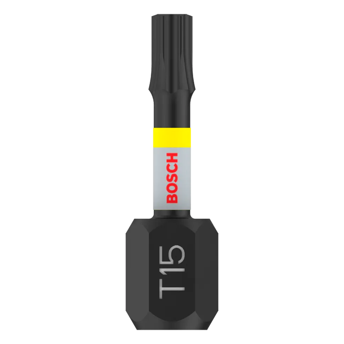 BOSCH PRO bit odvijača TX15 udarni 25 mm (2 kom)