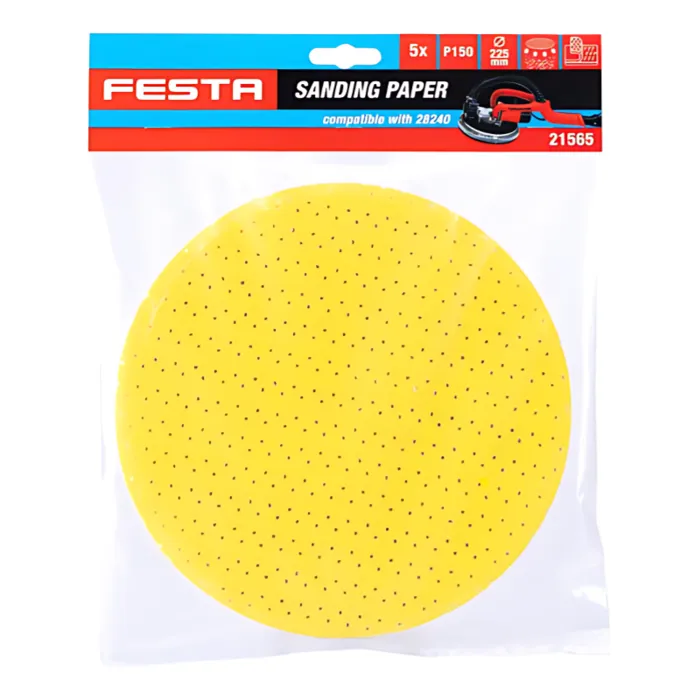 Brusni papir za žirafu FESTA 225 mm, granulacija P150, 5/1