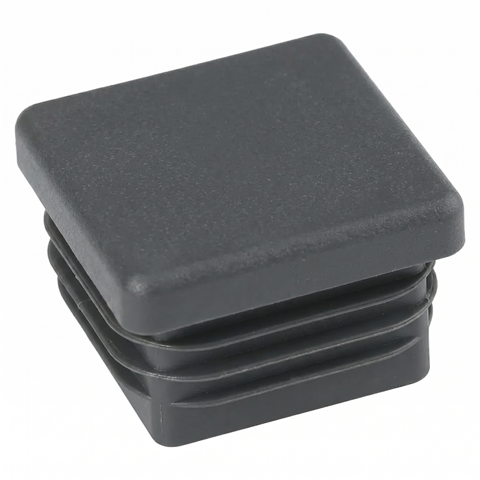 Čep PVC 50x50 mm sivi – završni poklopac za ograde