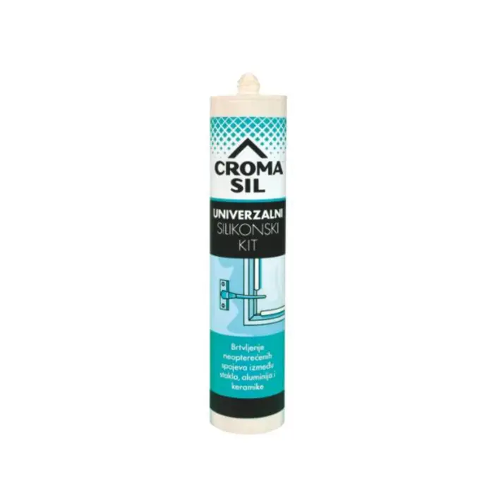 CROMASIL UNIVERZALNI SILIKONSKI KIT TRANSPARENT 280ML