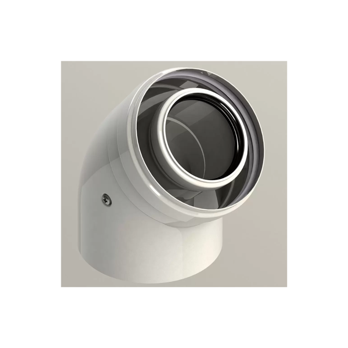 DIMOVODNO KOLJENO FI 60/100 45 PPS/ALU PE-LINE