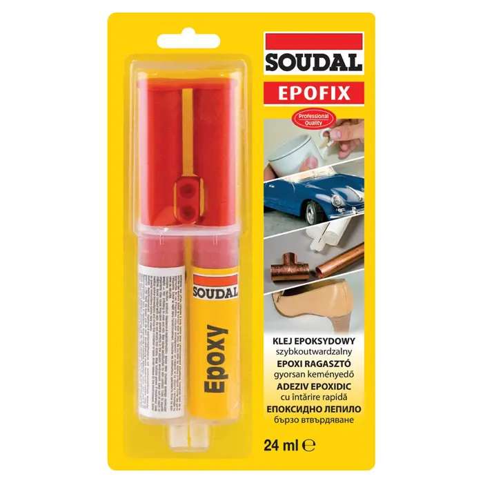 Ljepilo epoksidno dvokomponentno EPOFIX 82A 24 ml SOUDAL