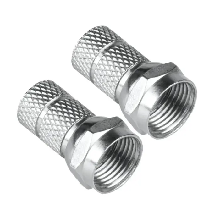 F-konektor antenski (utikač) 6,5 mm – pakiranje 2 komada