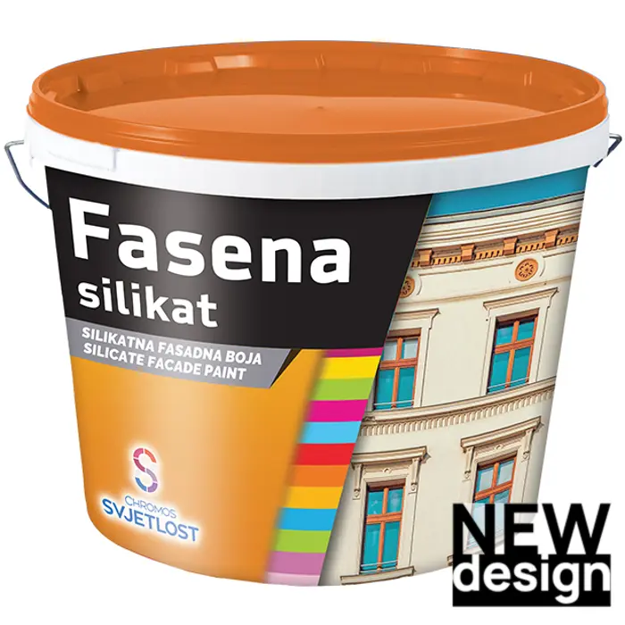 Fasadna boja FASENA SILIKAT bijela 15L – CHROMOS SVJETLOS