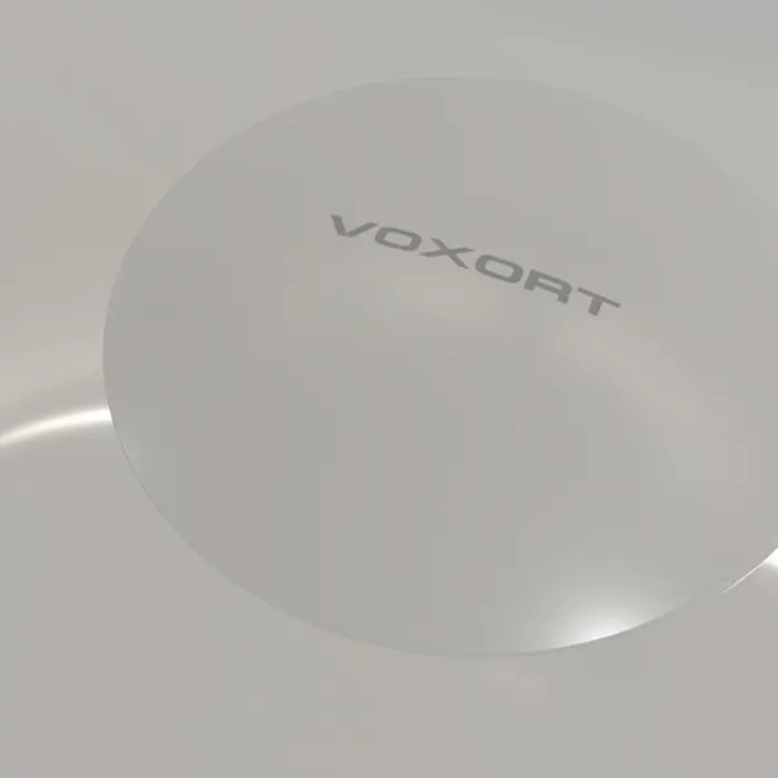 Gornji dio sifona VOXORT 5/4" klik-klak, veći, bijeli (s preljevom)