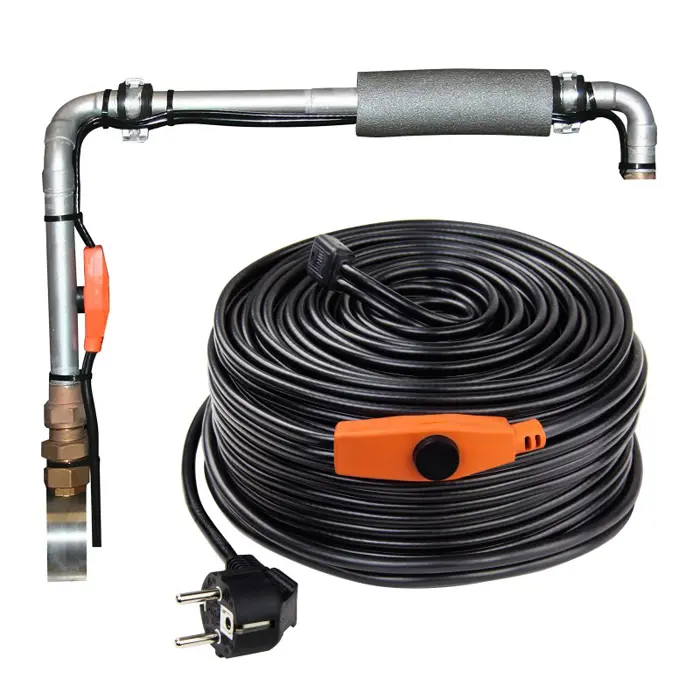 Grijaći kabel za zaštitu od smrzavanja s termostatom 230V | 12 m